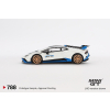 Lamborghini Huracan STO 2023 Bianco Asopo - skala 1:64 - Mini GT